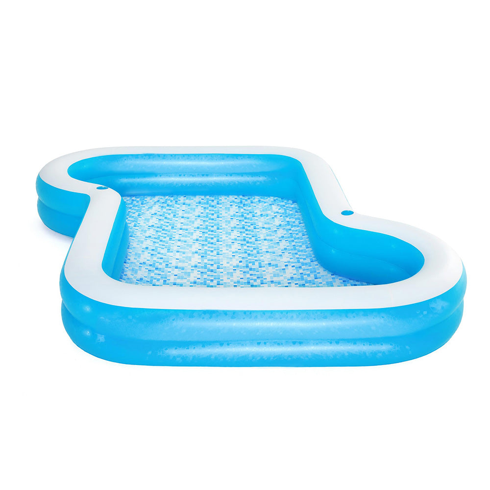 Bestway Kids Pool 305x274x46cm Inflatable Above Ground Swimming Pools 1207L Awezingly