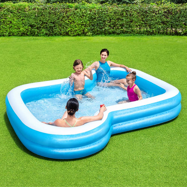 Bestway Kids Pool 305x274x46cm Inflatable Above Ground Swimming Pools 1207L Awezingly