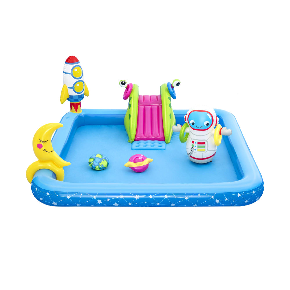 Bestway Kids Pool 228x206x84cm Inflatable Above Ground Swimming Play Pools 308L Awezingly