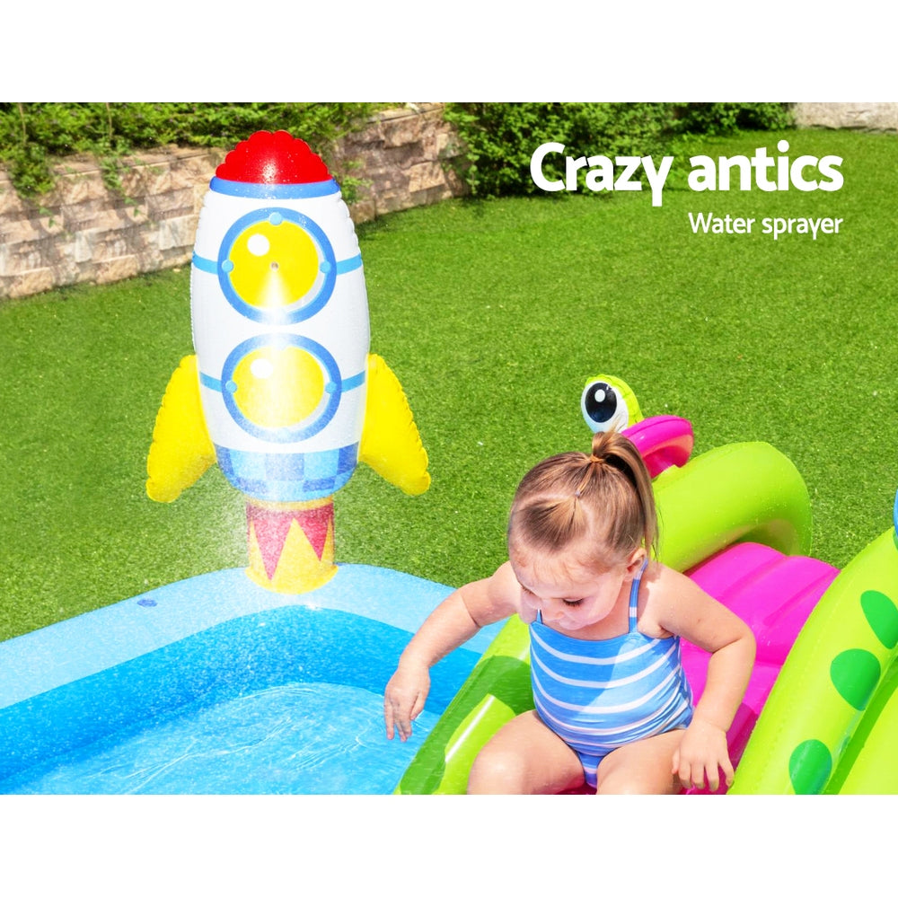 Bestway Kids Pool 228x206x84cm Inflatable Above Ground Swimming Play Pools 308L Awezingly