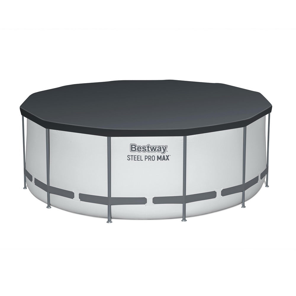 Bestway 366cm Swimming Pool Above Ground Pools Round Filter Pump Cover Ladder Awezingly