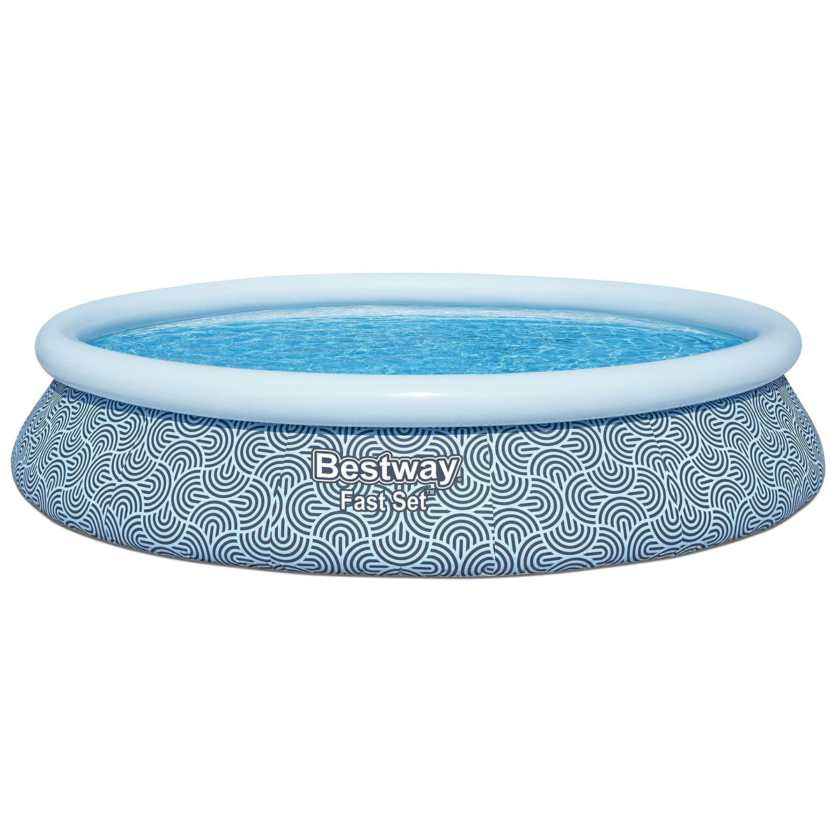Bestway 457cm Swimming Pool Inflatable Above Ground Round Pools w/ Filter Pump Awezingly