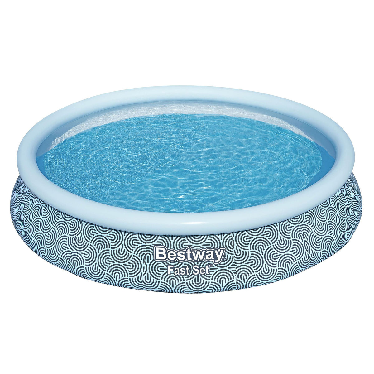Bestway 457cm Swimming Pool Inflatable Above Ground Round Pools w/ Filter Pump Awezingly