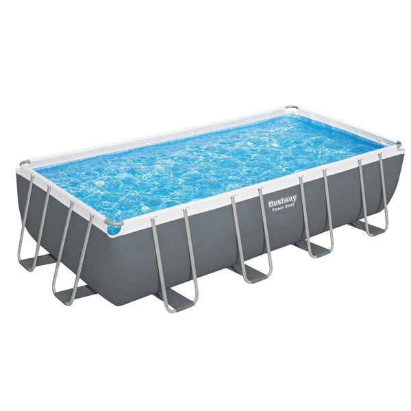 Bestway Swimming Pool 549x274x122cm Steel Frame Above Ground Pools Filter Pump Ladder 14812L Bestway