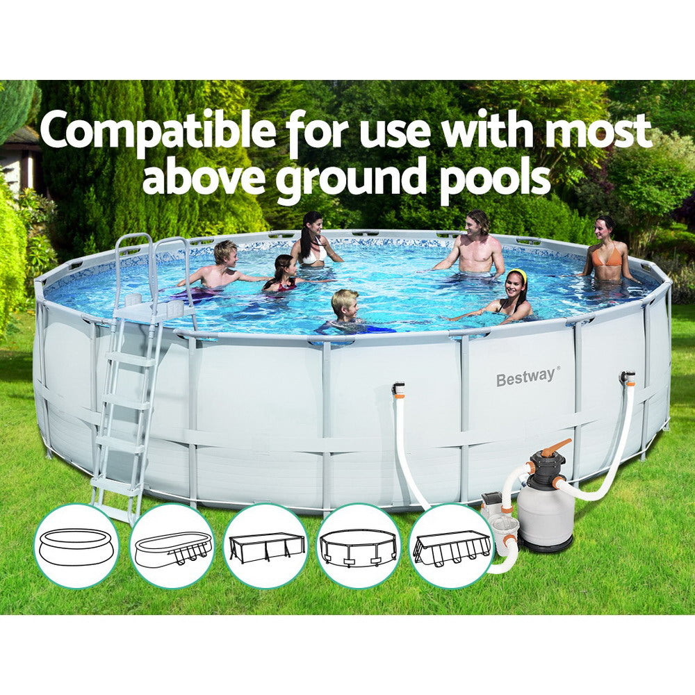 Bestway Pool Pump Sand Filter 2200GPH 8327L/H Pools Flowclear Filters Awezingly