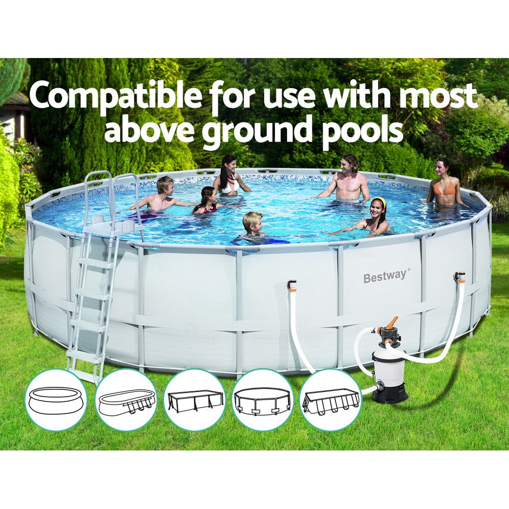 Bestway Pool Pump Sand Filter 800GPH 3028L/H Pools Flowclear Filters Awezingly