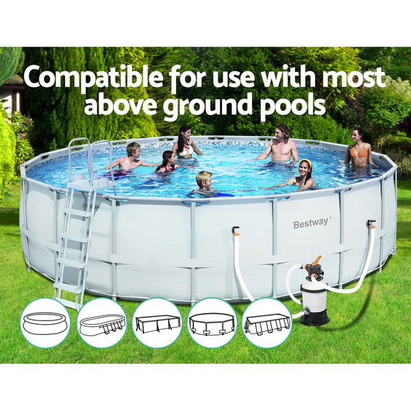 Bestway Pool Pump Sand Filter 800GPH 3028L/H Pools Flowclear Filters Awezingly