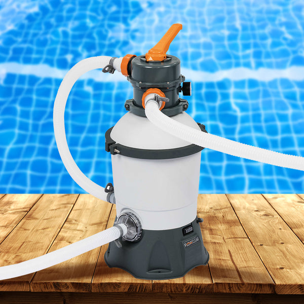 Bestway Pool Pump Sand Filter 800GPH 3028L/H Pools Flowclear Filters Awezingly