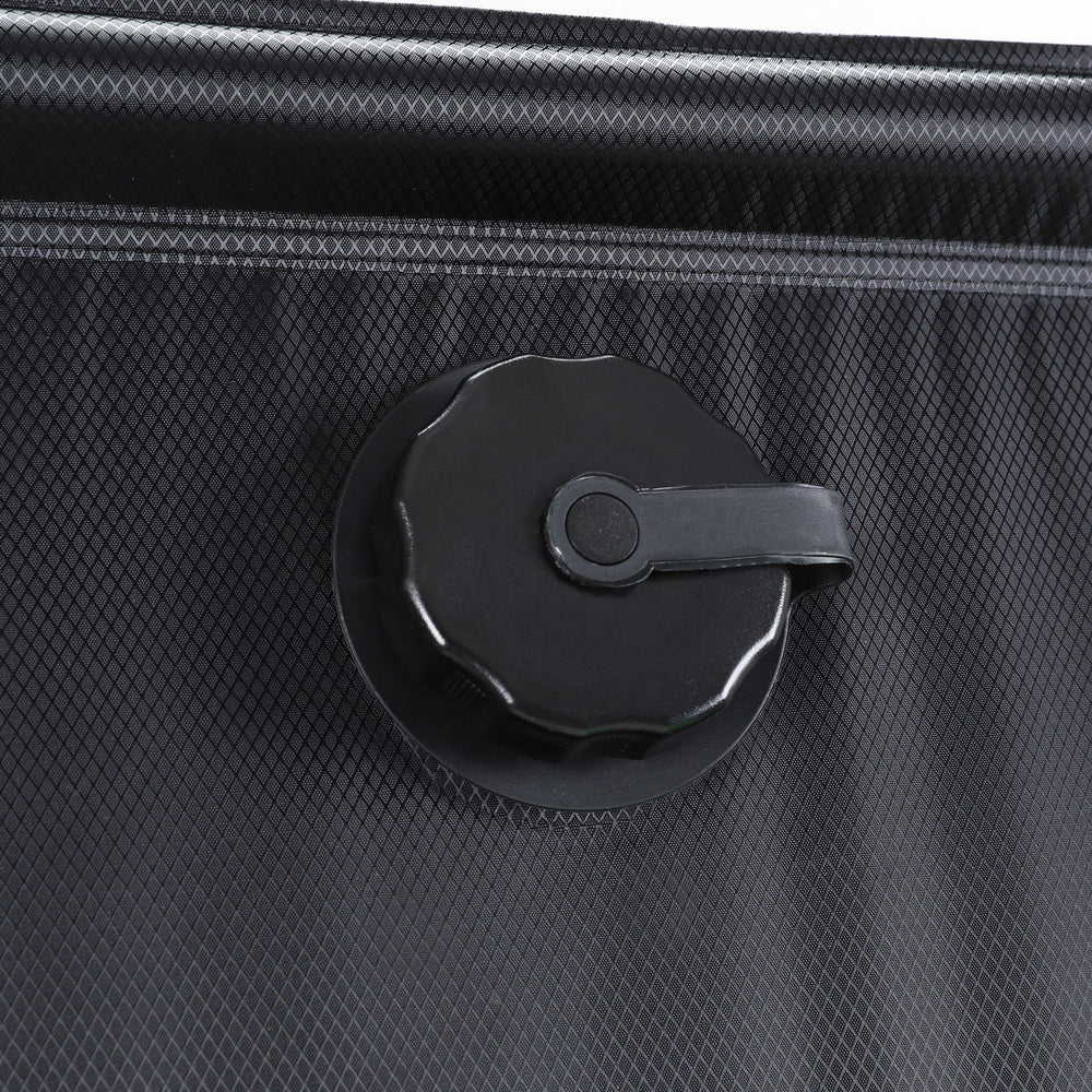 Weisshorn Camping Shower Bag 20L Set of 2 Portable Green Black Weisshorn