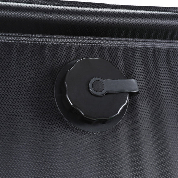 Weisshorn Camping Shower Bag 20L Set of 2 Portable Green Black Weisshorn