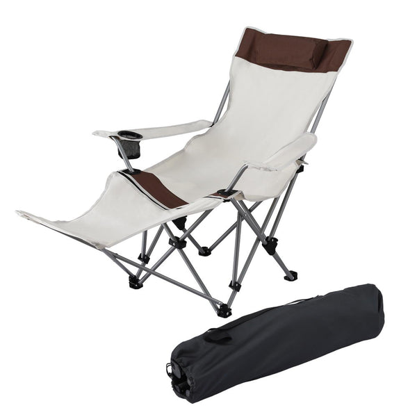 Weisshorn Camping Chair Reclining Adjustable Portable Outdoor Folding Lightweight Awezingly