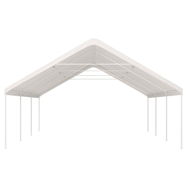 Instahut Carports 6x6m Carport Kits Steel Shelter Gazebo Canopy Garage Portable Garden Shed Instahut