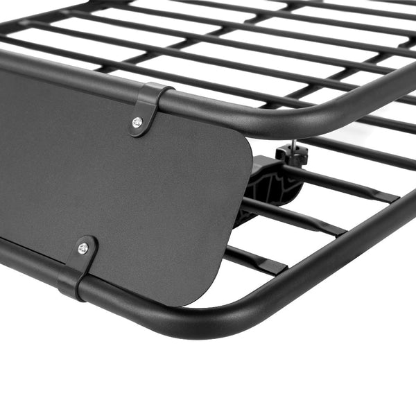 Giantz Universal Car Roof Rack Basket Luggage Vehicle Cargo Carrier 160cm Black Giantz