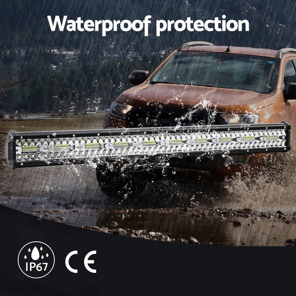 Giantz LED Driving Light 28 Inch Flood Spot Light Bar Driving Lamp Offroad Truck GIANTZ