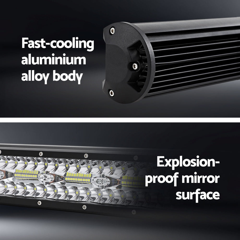 Giantz LED Driving Light 28 Inch Flood Spot Light Bar Driving Lamp Offroad Truck GIANTZ