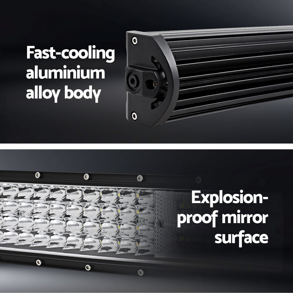 Giantz LED Driving Light 50 Inch Flood Spot Light Bar Driving Lamp Offroad Truck GIANTZ