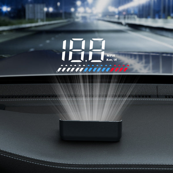 Giantz Universal Car Digital GPS Speedometer OBDHeads Up Display Overspeed Warning Alarm Does not apply