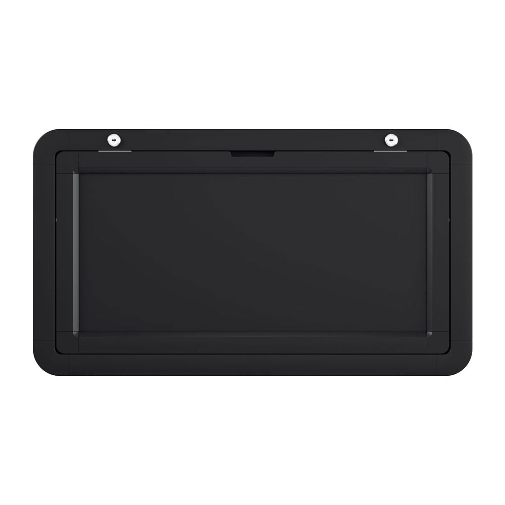 Weisshorn Caravan Table 800 x 450mm Folding Lockable Black Awezingly