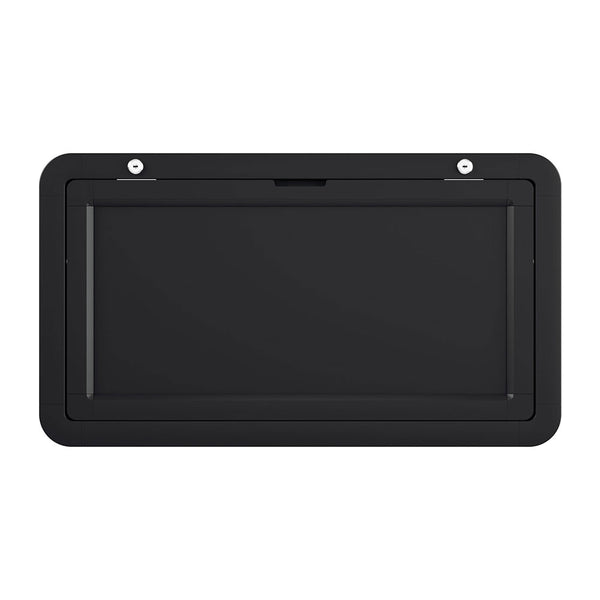 Weisshorn Caravan Table 800 x 450mm Folding Lockable Black Awezingly