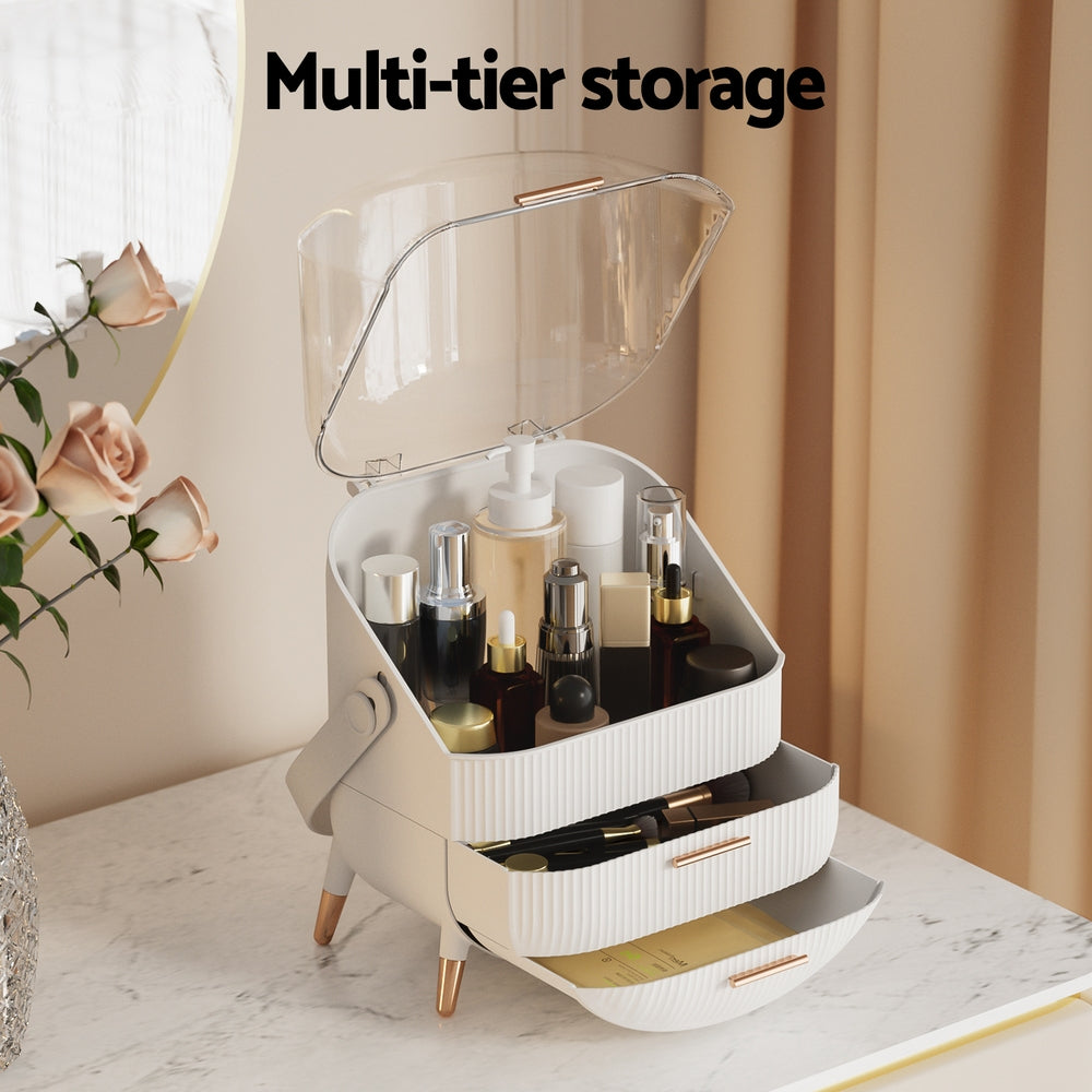 Embellir Makeup Case Portable Cosmetic Organizer Storage Box Jewellery Holder Does Not Apply