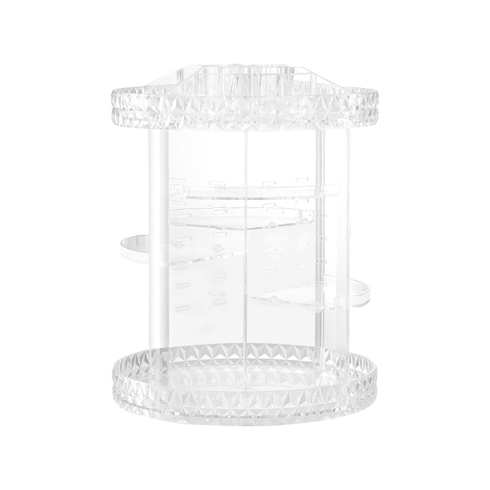 Embellir Makeup Case Acrylic Rotating Cosmetic Organizer Storage Display Holder Embellir