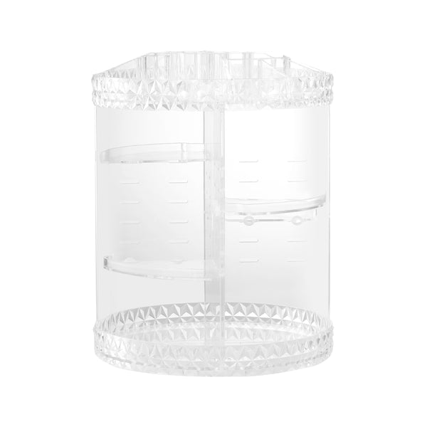Embellir Makeup Case Acrylic Rotating Cosmetic Organizer Storage Display Holder Embellir