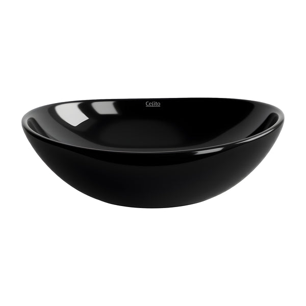 Cefito Bathroom Basin Ceramic Vanity Sink Hand Wash Bowl 41x34cm Awezingly