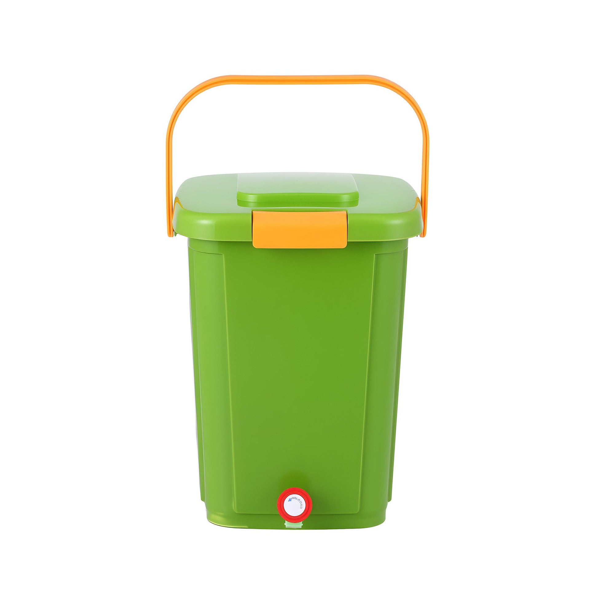 Gardeon 20L Kitchen Compost Bin Food Waste Caddy Drain Tap Green Gardeon