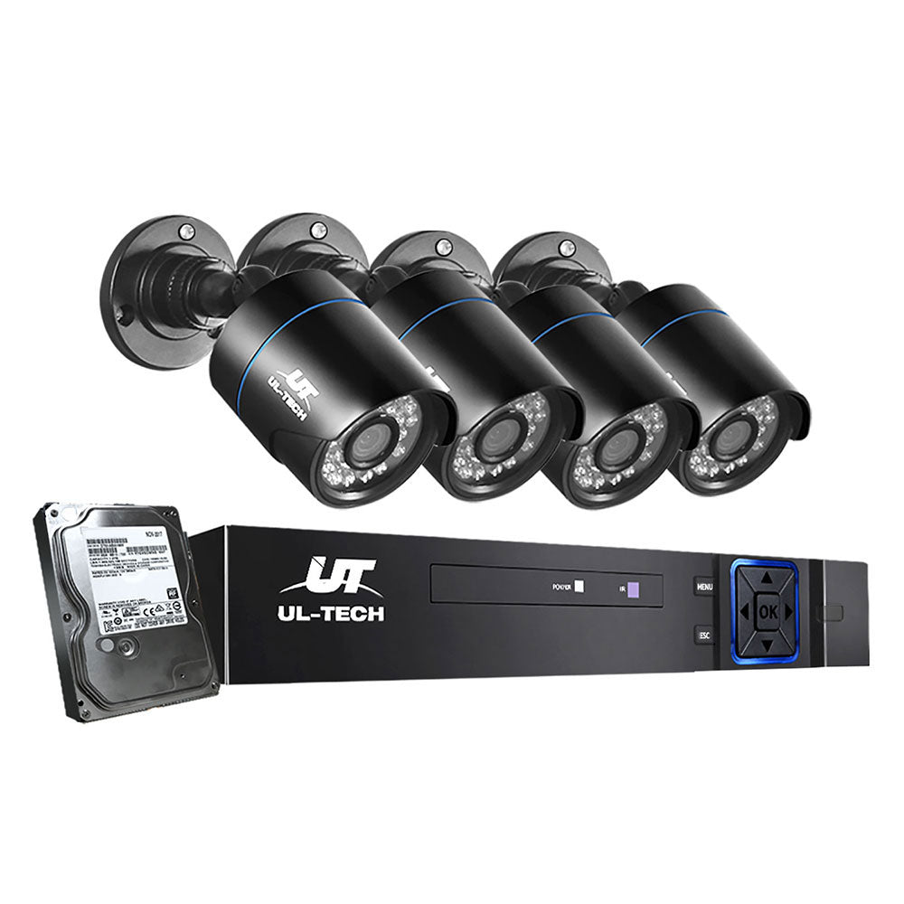 UL Tech 1080P 8 Channel HDMI CCTV Security Camera with 1TB Hard Drive UL-TECH