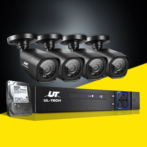 UL-tech CCTV Camera Home Security System 8CH DVR 1080P Cameras Outdoor Day Night UL-TECH