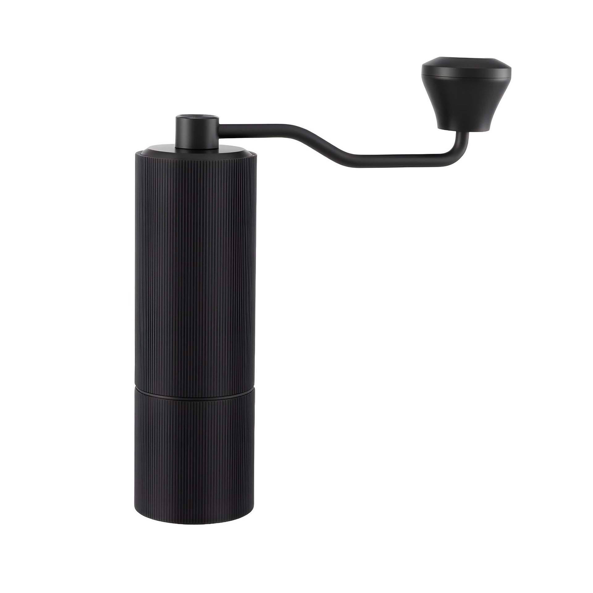 Devanti Manual Coffee Grinder with 24 Adjustable Settings | Hand Coffee Bean Burr Mill for Espresso French Press | Portable Stainless Steel Quiet Grinder with Storage Bag for Travel Camping, Black Awezingly