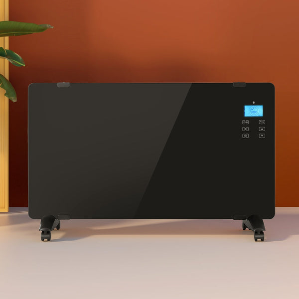 Devanti Electric Convection Heater Black 2000W Devanti