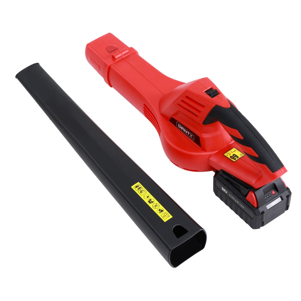 Giantz 20V Cordless Leaf Blower 12000RPM Powerful Garden Electric Lawn Cleaner Gardeon
