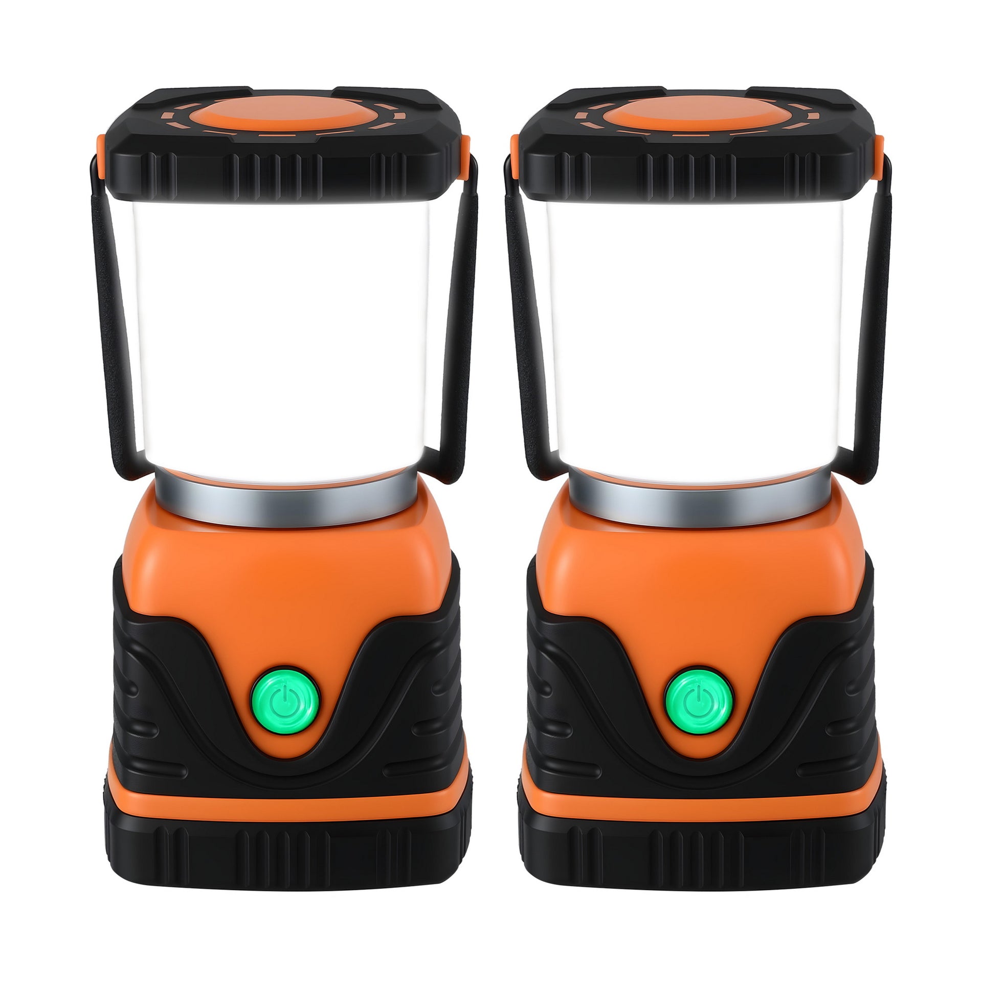 Weisshorn 2-Pack LED Camping Lanterns, 1000LM Super Bright Waterproof Portable Emergency Tent Lights Awezingly
