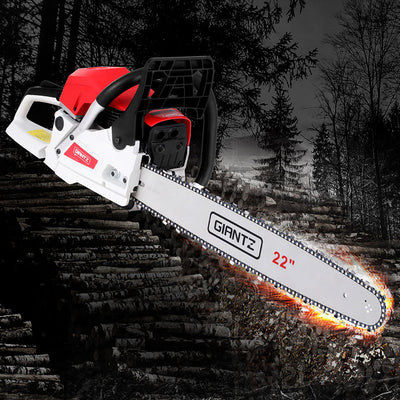 Giantz 74cc Petrol Chainsaw 22