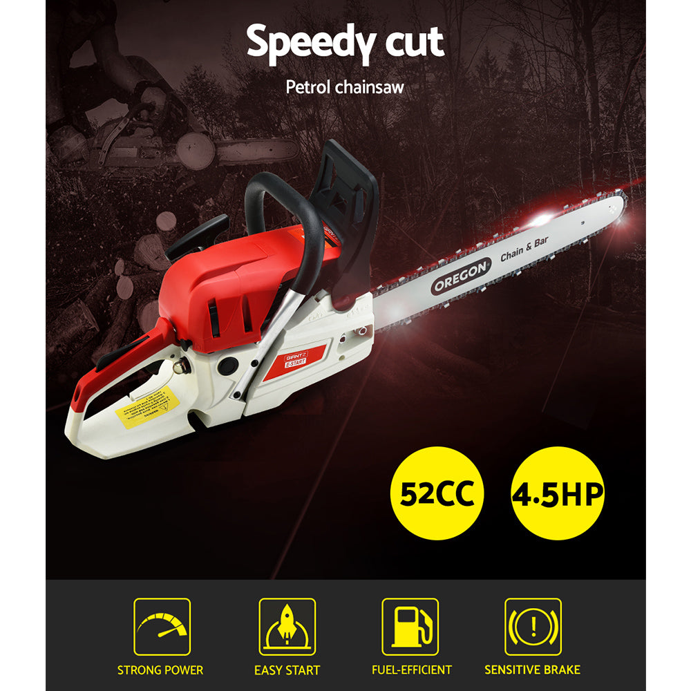 Giantz Chainsaw Petrol 52CC 20