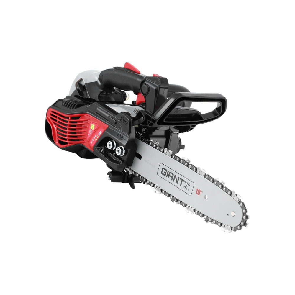 Giantz 25CC Petrol Chainsaw 10'' Bar Chain Saw Lightweight for Pruning Cutting Awezingly