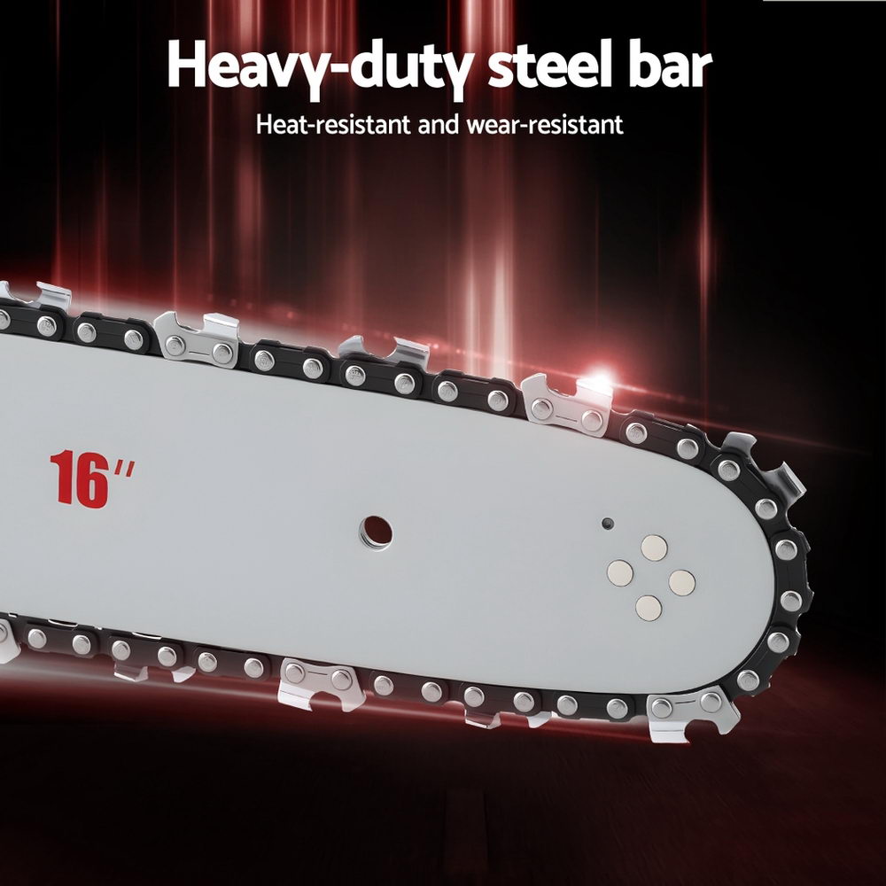 Giantz 42CC Petrol Chainsaw 16'' Bar Chain Saw Lightweight for Pruning Cutting Awezingly
