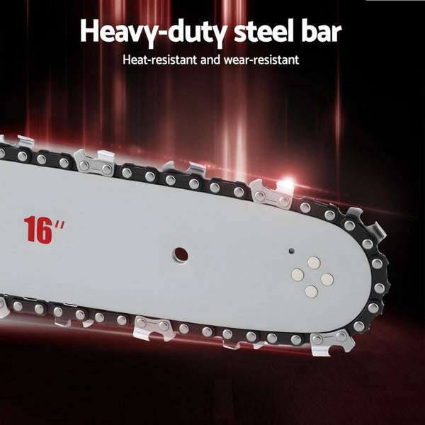 Giantz 42CC Petrol Chainsaw 16'' Bar Chain Saw Lightweight for Pruning Cutting Awezingly