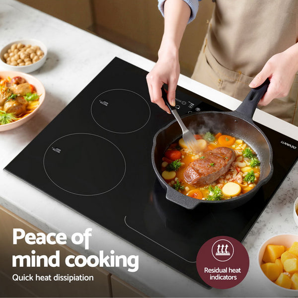 Devanti Induction Cooktop 60cm Electric Cooker Awezingly