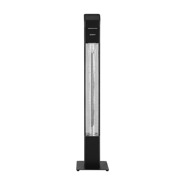 Devanti Radiant Tower Heater Electric Portable Remote Control 2000W Heating Devanti