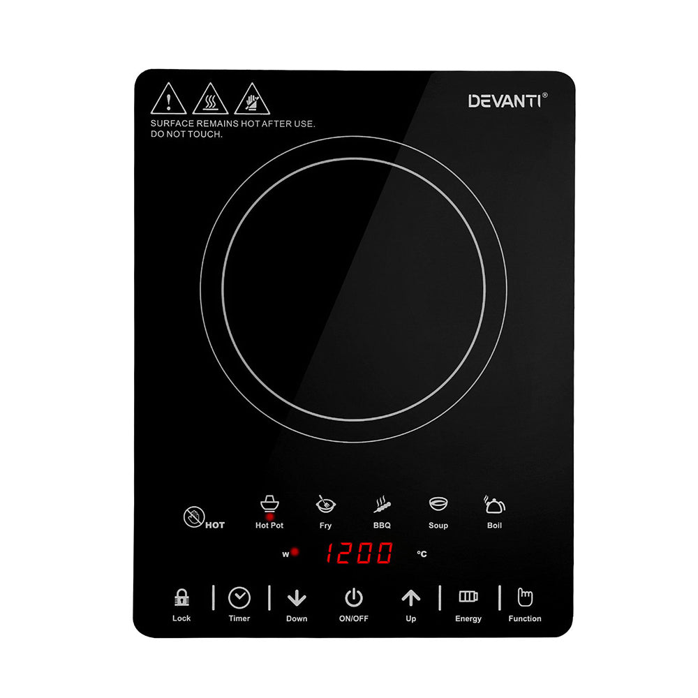 Devanti Electric Ceramic Cooktop 30cm Awezingly
