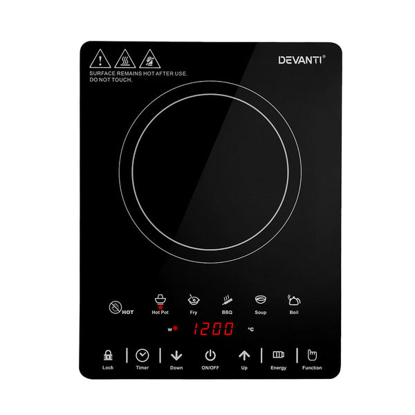 Devanti Electric Ceramic Cooktop 30cm Awezingly