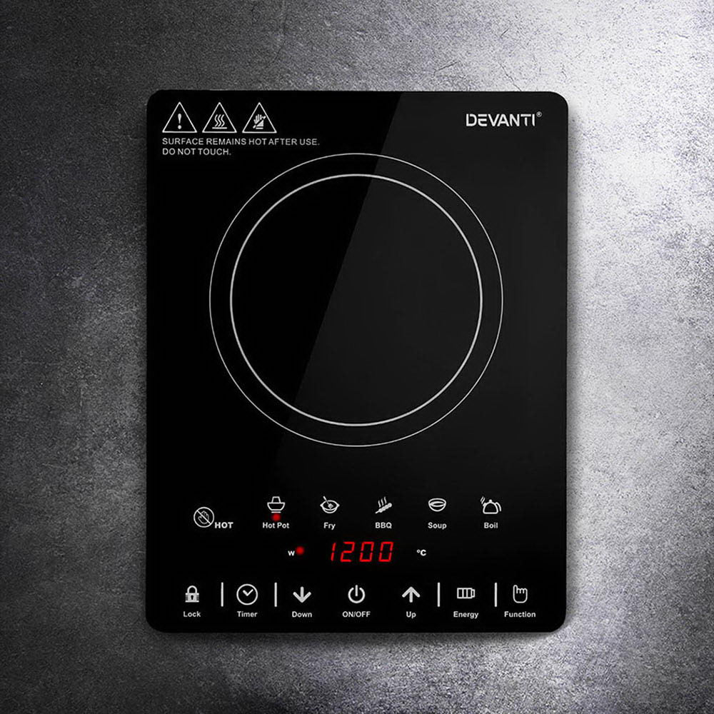 Devanti Electric Ceramic Cooktop 30cm Awezingly