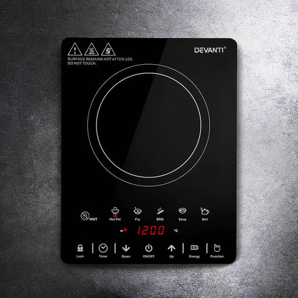 Devanti Electric Ceramic Cooktop 30cm Awezingly