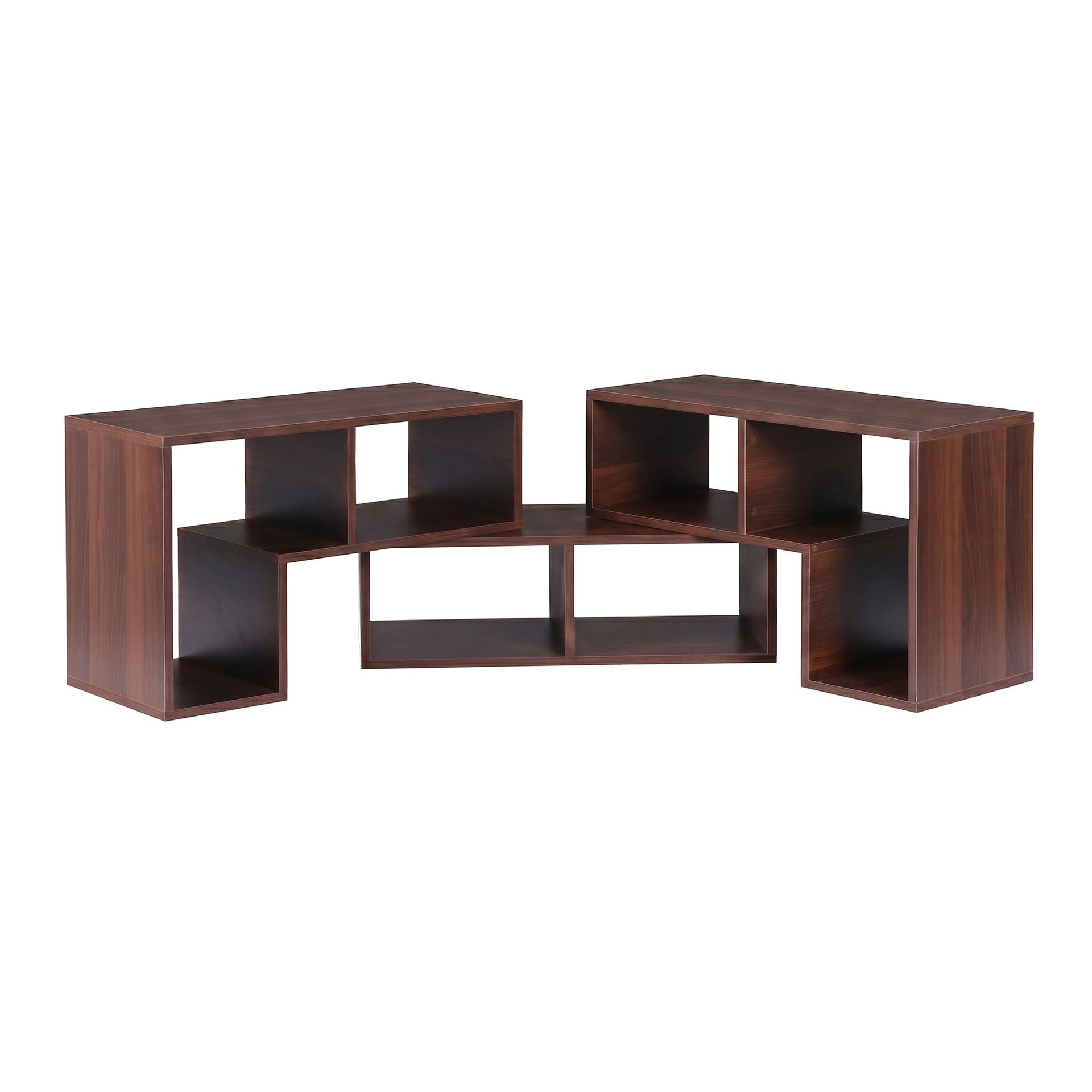 Artiss Modular TV Stand 3 Piece Entertainment Unit Adjustable Bookcase Shelf Awezingly