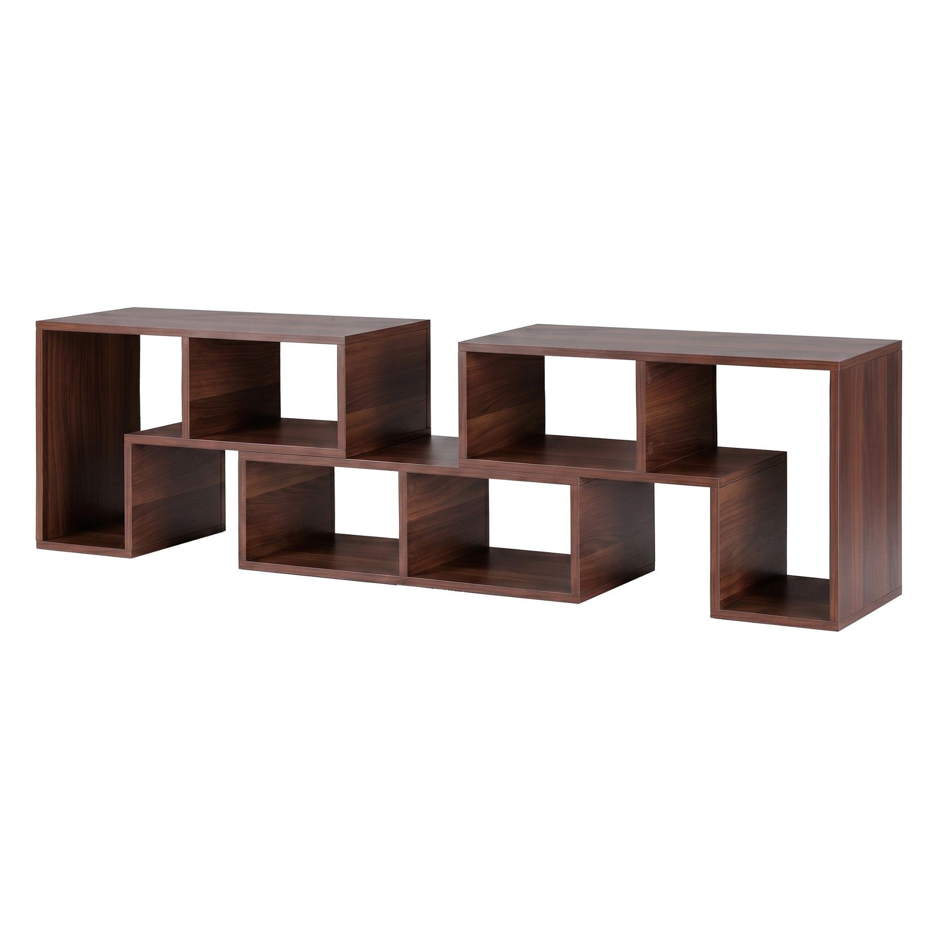 Artiss Modular TV Stand 3 Piece Entertainment Unit Adjustable Bookcase Shelf Awezingly