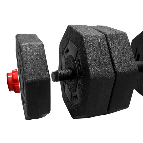 Everfit 40kg Dumbbells Barbell Set Adjustable Dumbbell Weight Lifting Awezingly