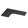 Artiss Standing Desk Top L-shape Black 160CM