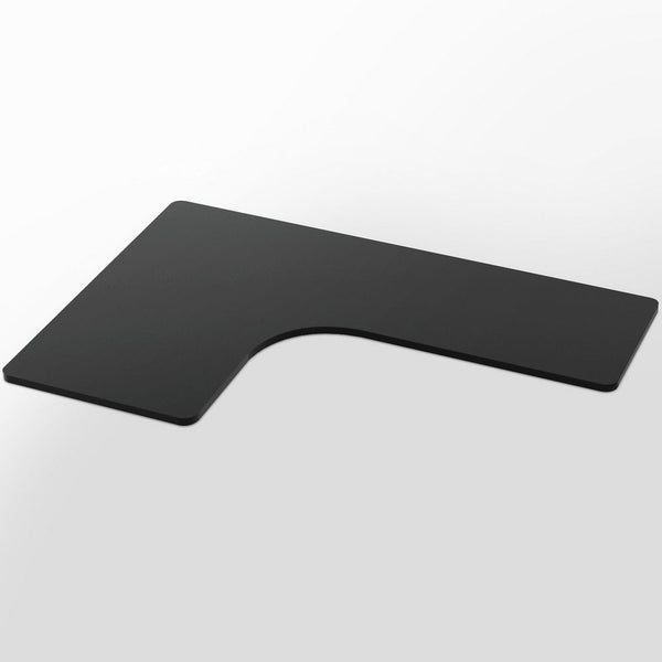 Artiss Standing Desk Top L-shape Black 160CM Artiss